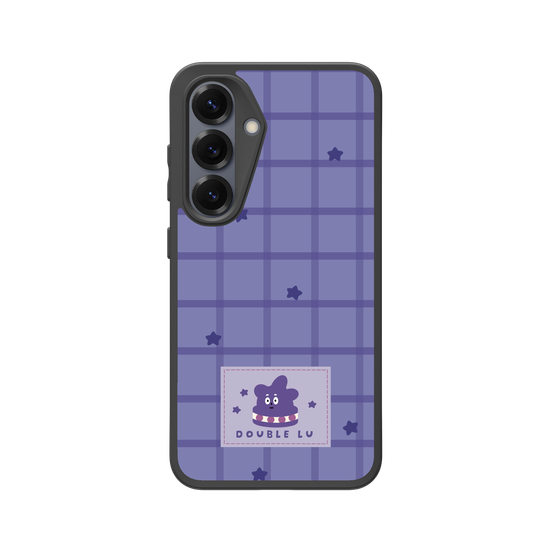 little purple monster dessert fabric labels