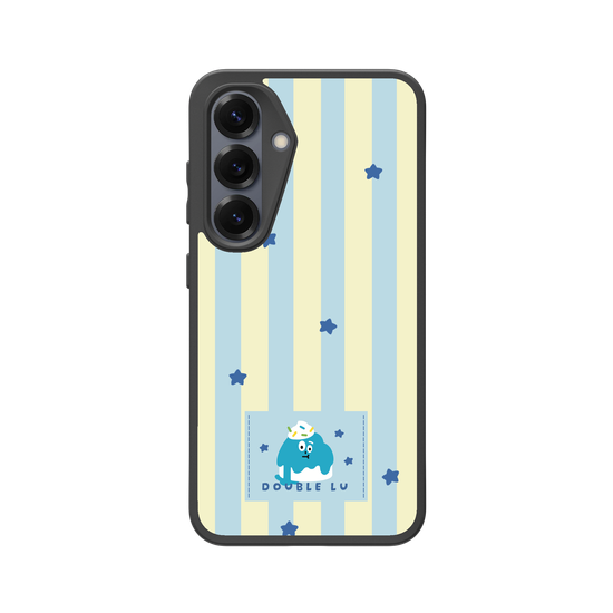 little blue monster dessert fabric labels