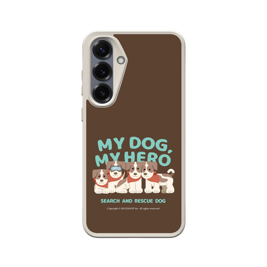 My dog, My hero-Search and Rescue Dog: Jack Russell Terrier(Color)
