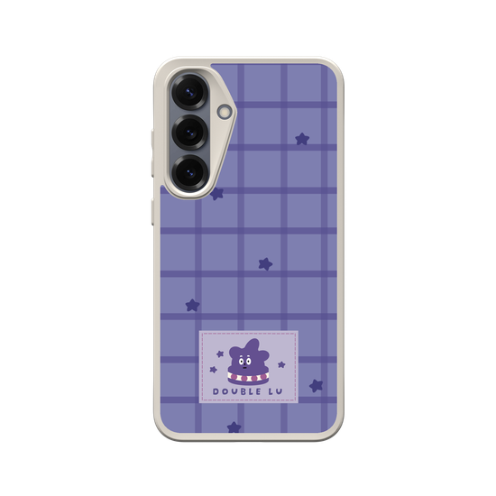 little purple monster dessert fabric labels