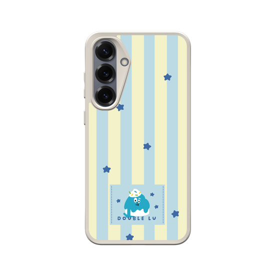 little blue monster dessert fabric labels