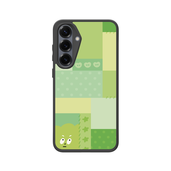 patchwork of little green monster