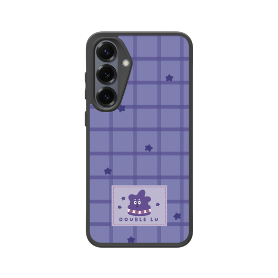 little purple monster dessert fabric labels