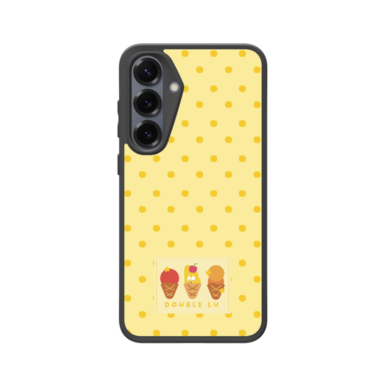 little yellow monster dessert fabric labels