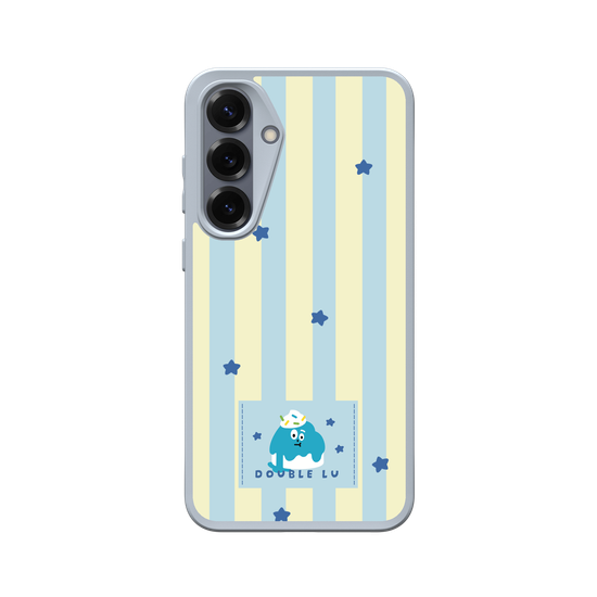 little blue monster dessert fabric labels