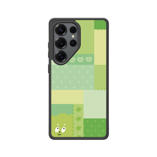patchwork of little green monster