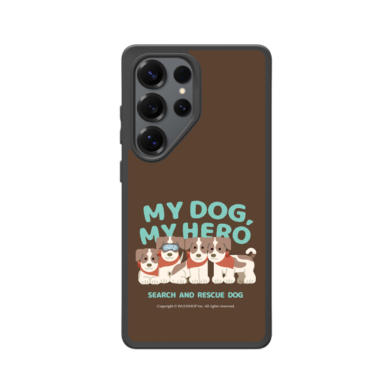 My dog, My hero-Search and Rescue Dog: Jack Russell Terrier(Color)