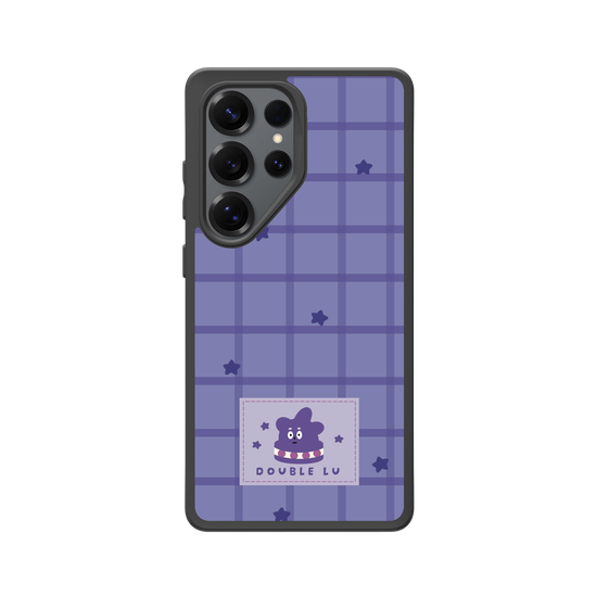 little purple monster dessert fabric labels