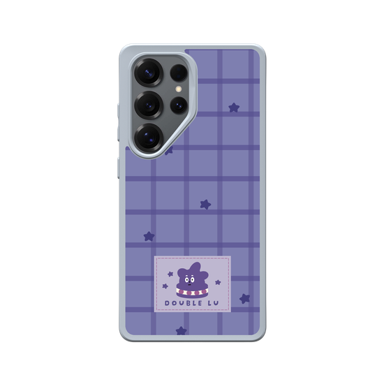 little purple monster dessert fabric labels