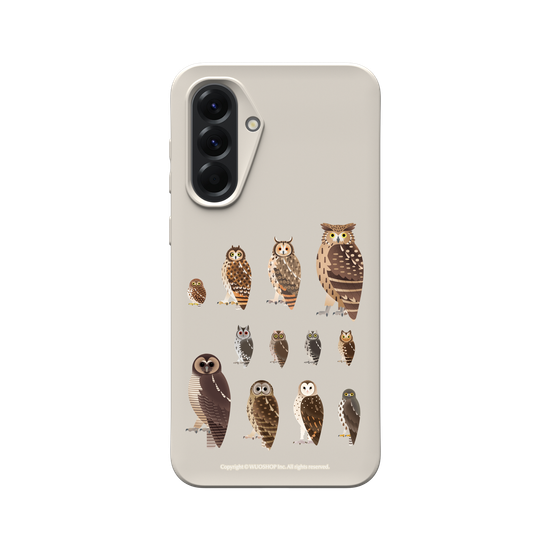 Miniature Field Guide-Owls(Clear)