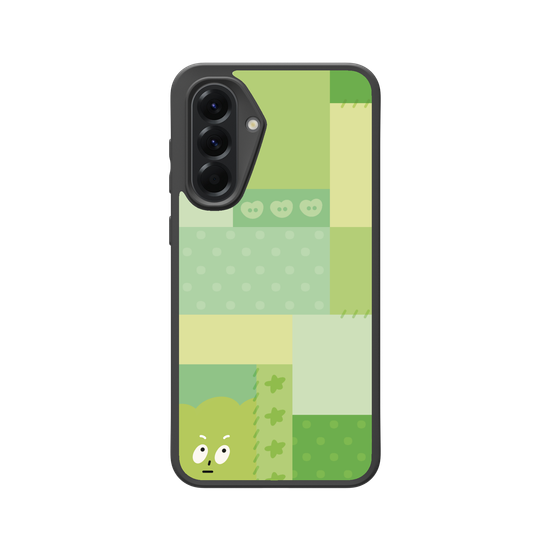patchwork of little green monster