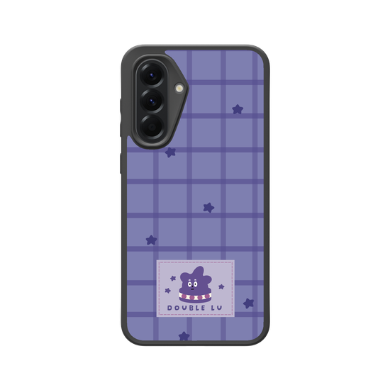 little purple monster dessert fabric labels