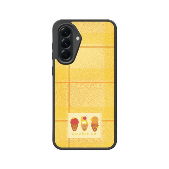 little yellow monster dessert fabric labels