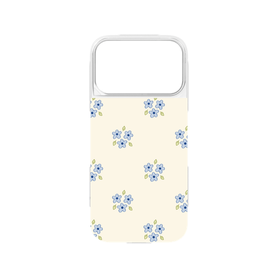 Blue Floral Print