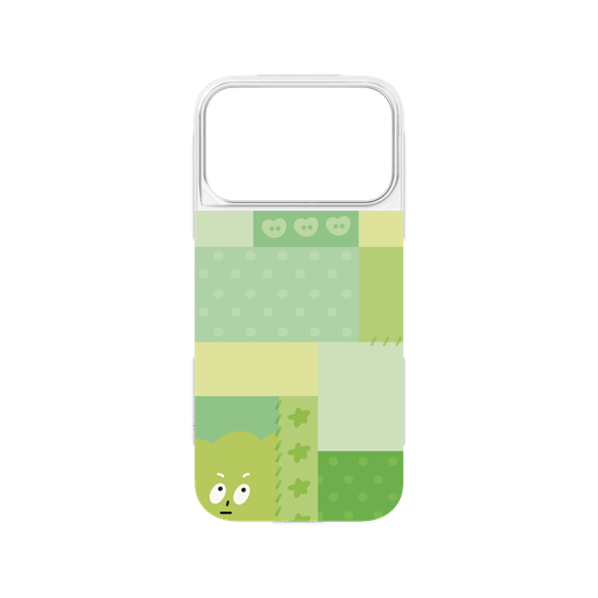 patchwork of little green monster