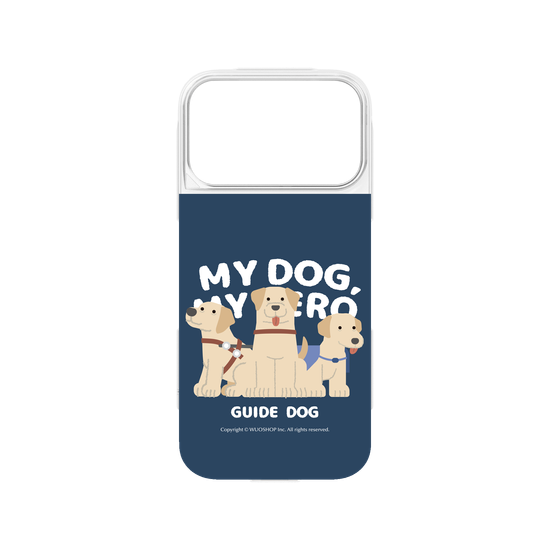 My dog, My hero-Guide Dog: Goldador(Clear)