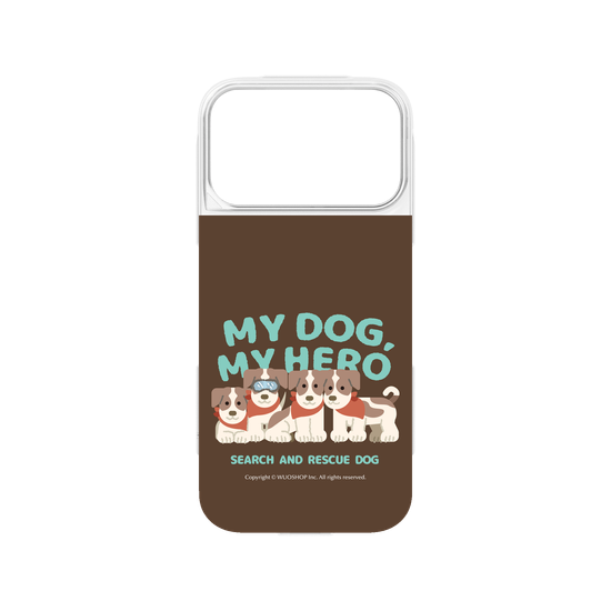 My dog, My hero-Search and Rescue Dog: Jack Russell Terrier(Color)