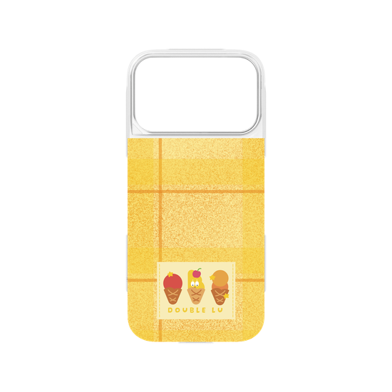 little yellow monster dessert fabric labels