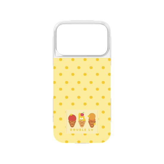 little yellow monster dessert fabric labels