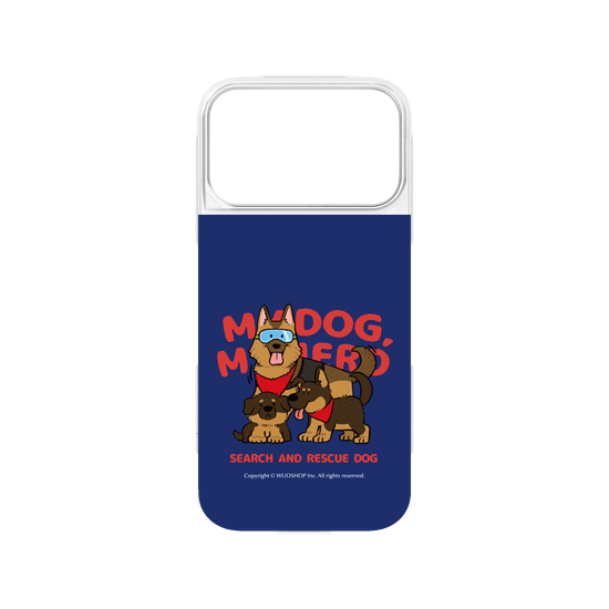 My dog, My hero-Search and Rescue Dog: German Shepherd(Color)