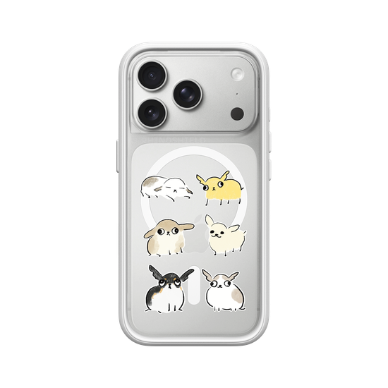 A layout incorporating Chihuahua-themed stickers.
