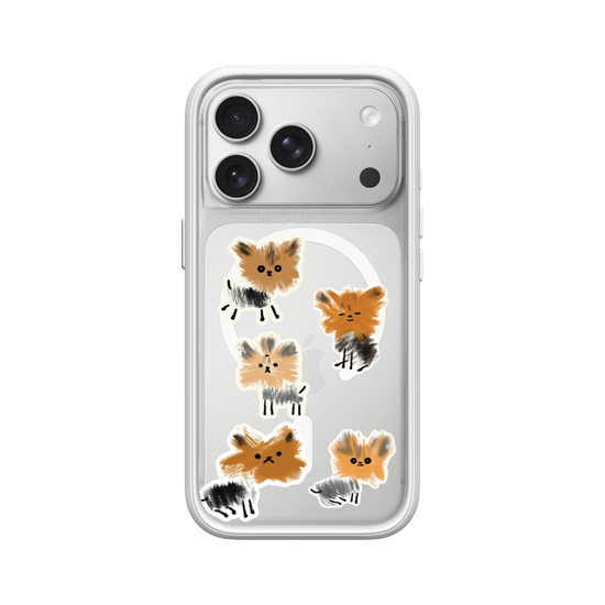 Design featuring Yorkie stickers