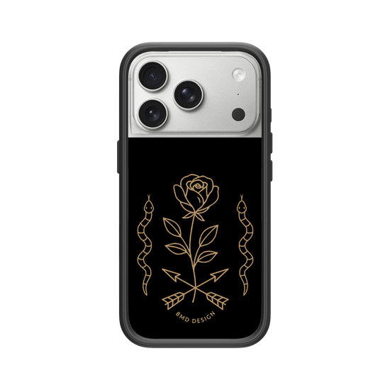 Flower Rose & Snake