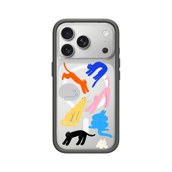 colorful cats