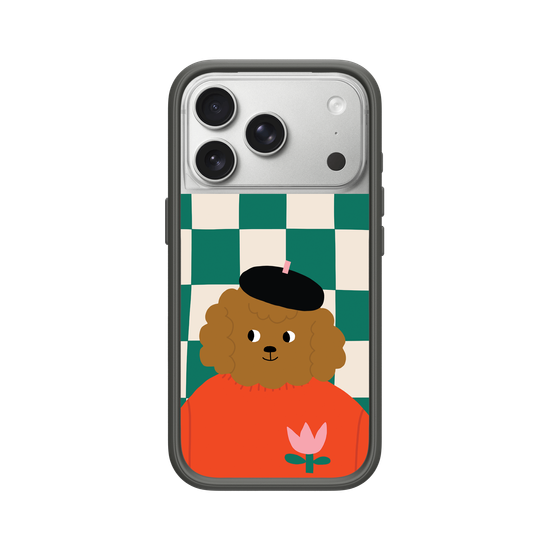 Arty poodle