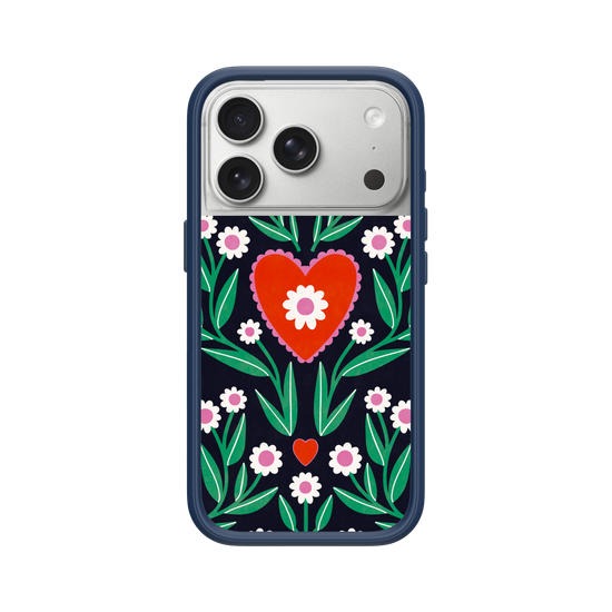 Flower Grid Wallpaper