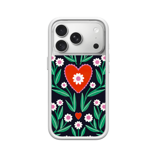 Flower Grid Wallpaper