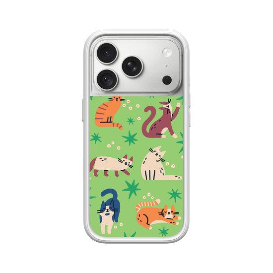 Cats on Green