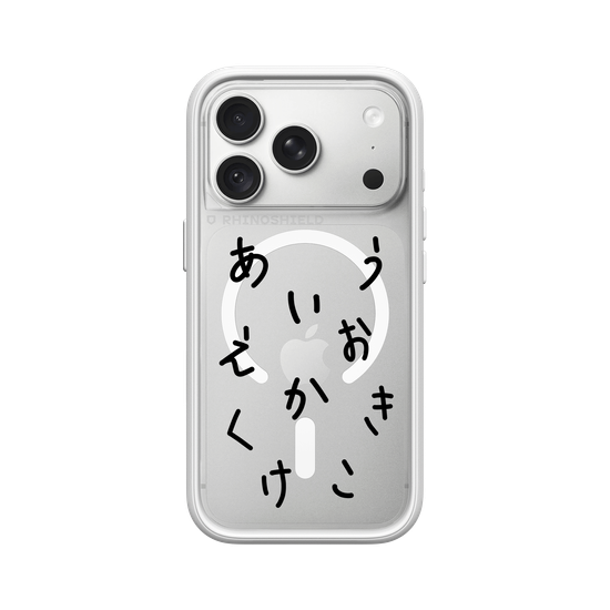 HIRAGANA AIUEO KAKIKUKEKO (BLACK)