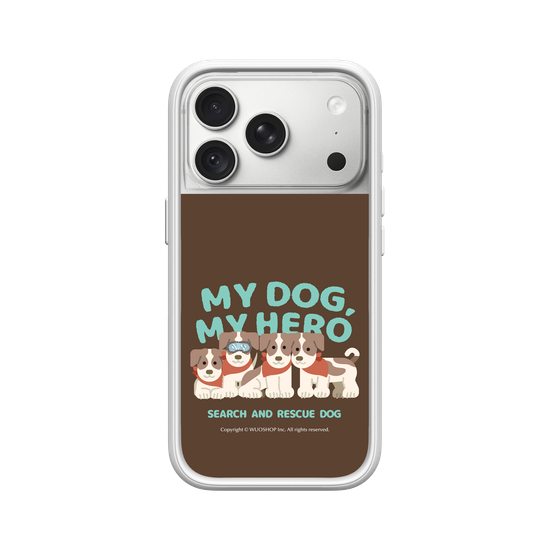 My dog, My hero-Search and Rescue Dog: Jack Russell Terrier(Color)