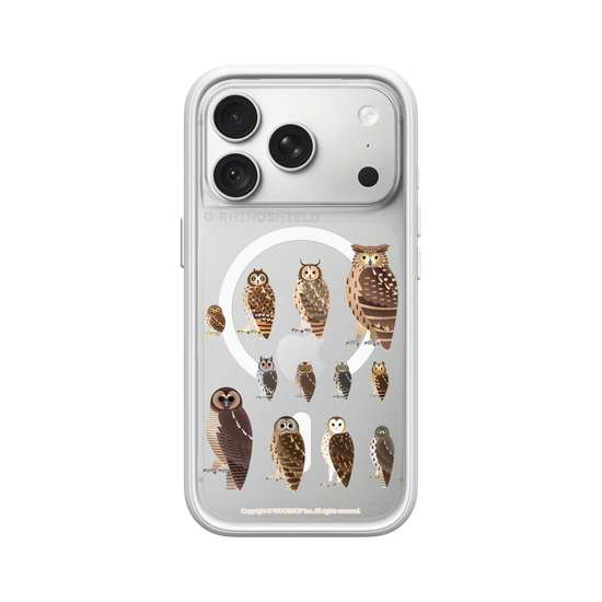 Miniature Field Guide-Owls(Clear)