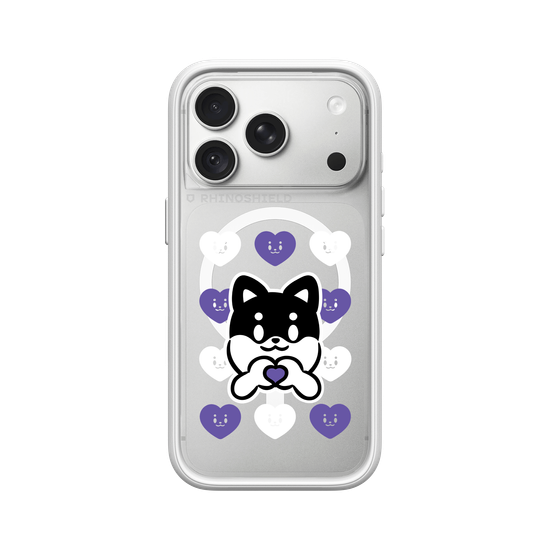 dou dou loves - purple heart