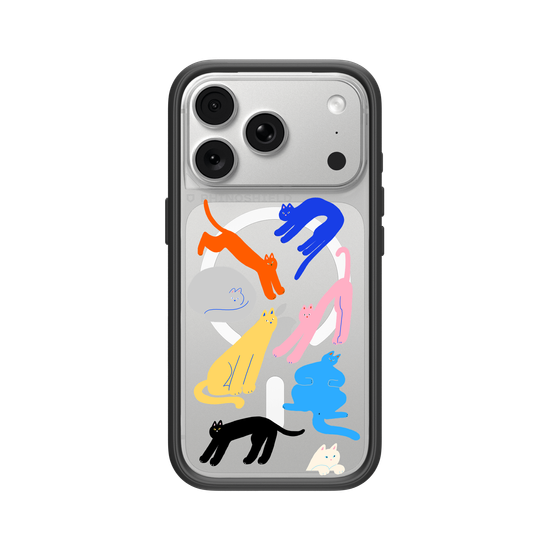 colorful cats