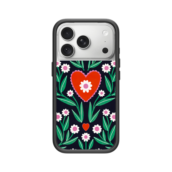 Flower Grid Wallpaper