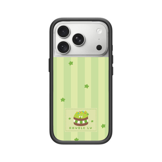 little green monster dessert fabric labels
