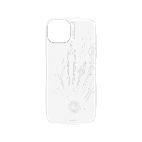 iPhone 15 Mod NX Backplate Transparent - Star Wars / Vaisseaux spatiaux
