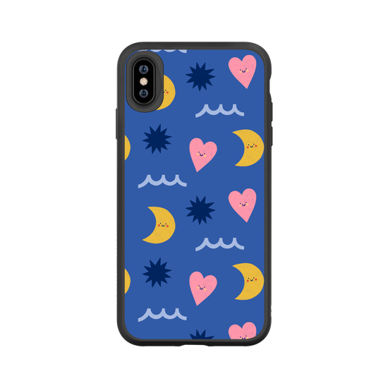 Moon and sea
