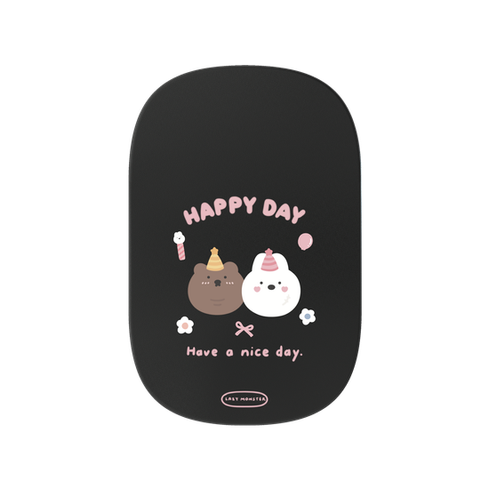 Lazy Monster Happy Day Pink Edition.