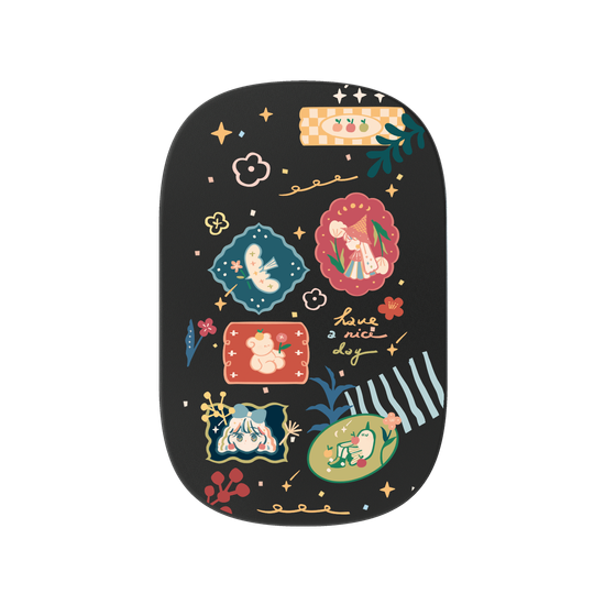 Little witch's Sticker Book(transparent) 