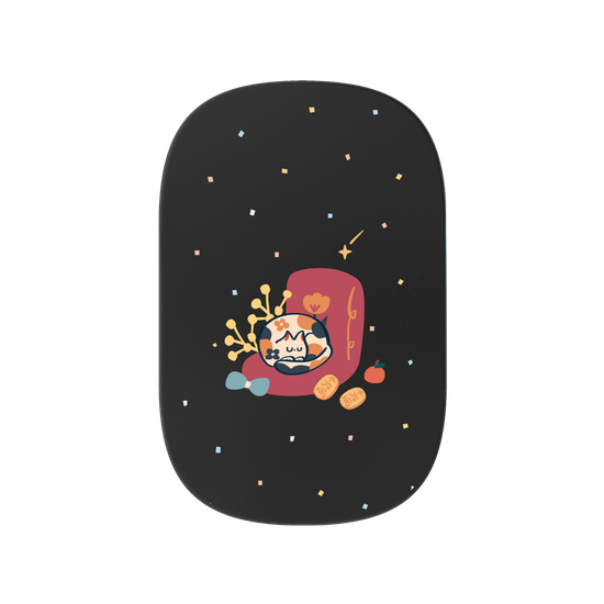 Fortune Cat Sleeping Peacefully 