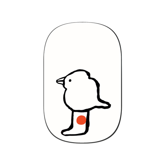 Laid-back bird's first design