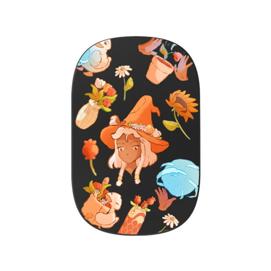 Fleurs, magie et canard