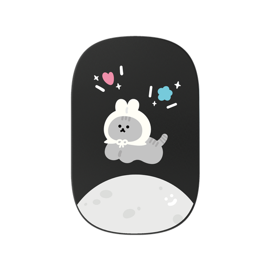 Moon Rabbit Cat Jumps