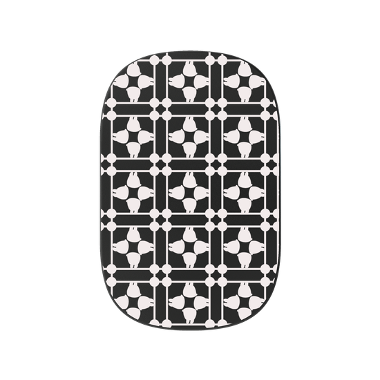 Bunny window grille- Taiwan style -white